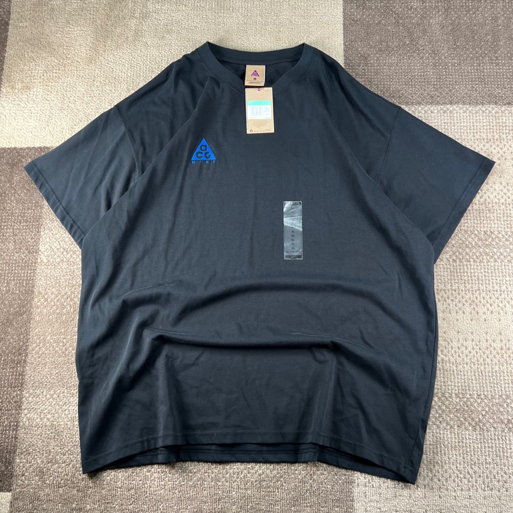 Nike ACG Mens Short Sleeve Logo T-Shirt Black BQ7342-011 XL